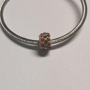 Brown Rhinestones Charm for Pandora Style‎ Bracelet